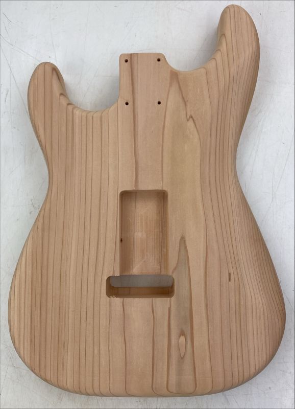 Body Western Red Cedar, 1-pc., Strat, Unique piece #002